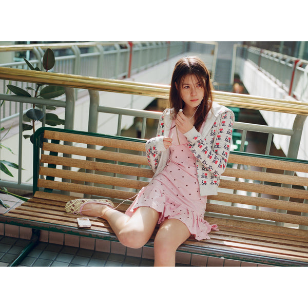 PINK POLKA DOTS AMELIA DRESS