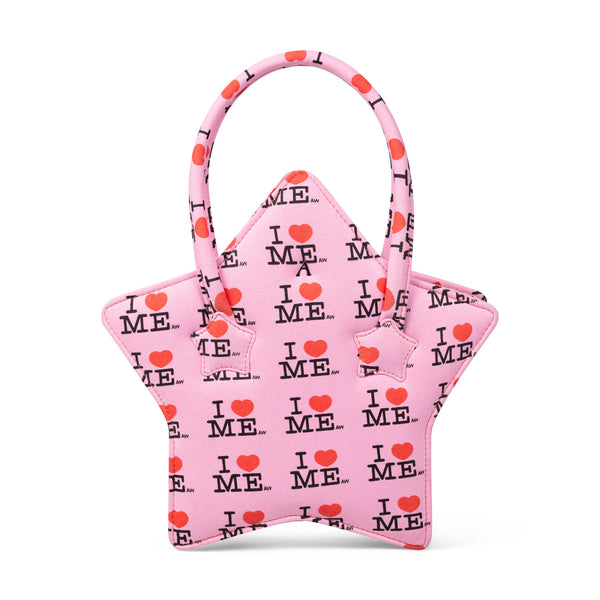 PINK I HEART ME STAR BAG