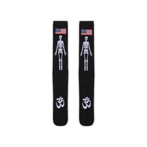 SKELETON KNEE SOCKS