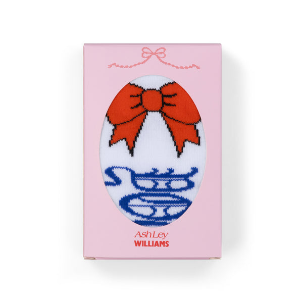 BOW YOU MUST DIE KNEE SOCKS