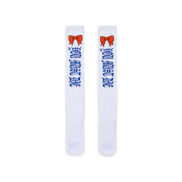 BOW YOU MUST DIE KNEE SOCKS