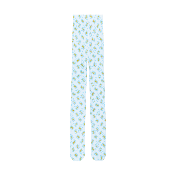 BUNNY  TIGHTS -  BLUE