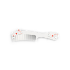 BOW COMB HAIR CLIP - WHITE – Ashley Williams