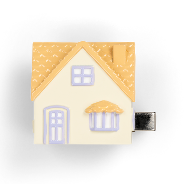 DOLL HOUSE HAIR CLIP - ORANGE