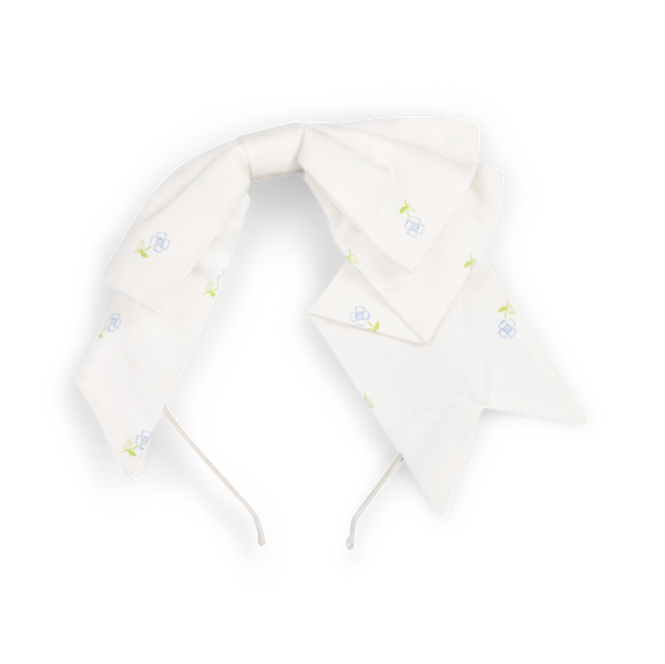 BOW HAIR BAND - TISSUE PAPER