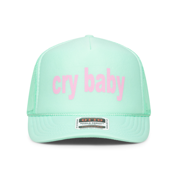 CRY BABY CAP - GREEN