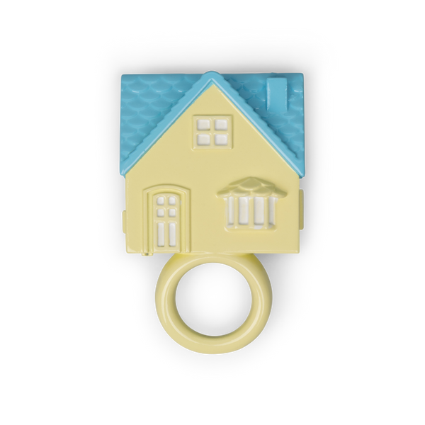 DOLL HOUSE RING - BLUE