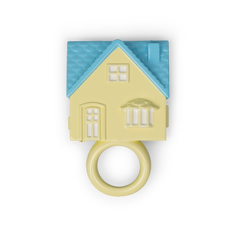 DOLL HOUSE RING - BLUE