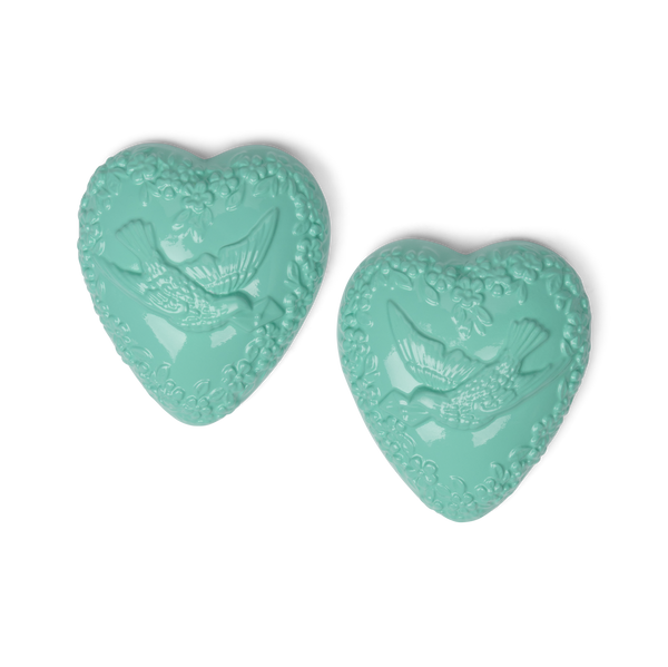 SOAP EARRING - GREEN