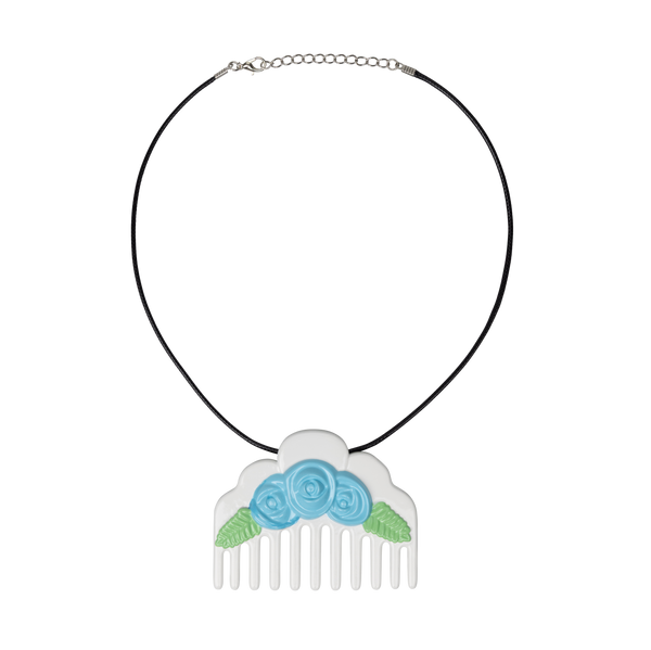 COMB NECKLACE - WHITE