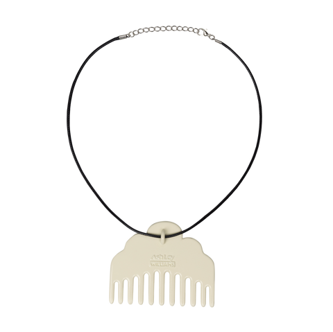 COMB NECKLACE - YELLOW