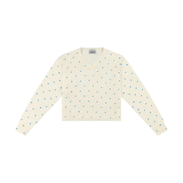MOLLY KNIT JUMPER - POLKA DOTS