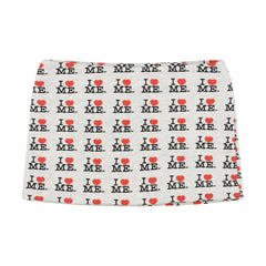 GREY I HEART ME MINI SKIRT – Ashley Williams
