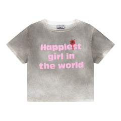 Doublet graphic-print semi-sheer T-shirt | Black | FARFETCH