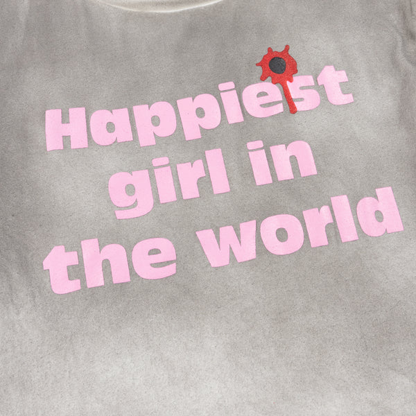HAPPY CROPPED T-SHIRT