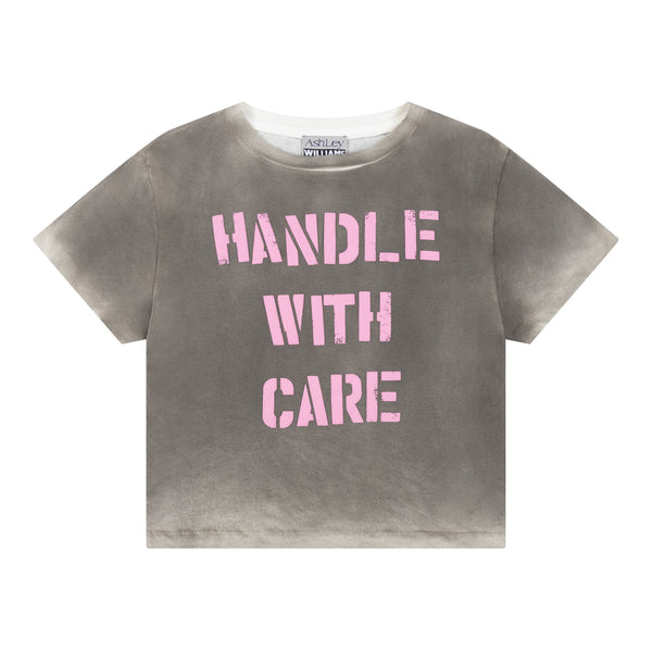 CARE CROPPED T-SHIRT