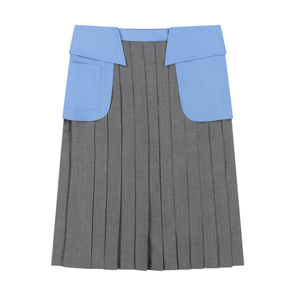COLLAR SKIRT