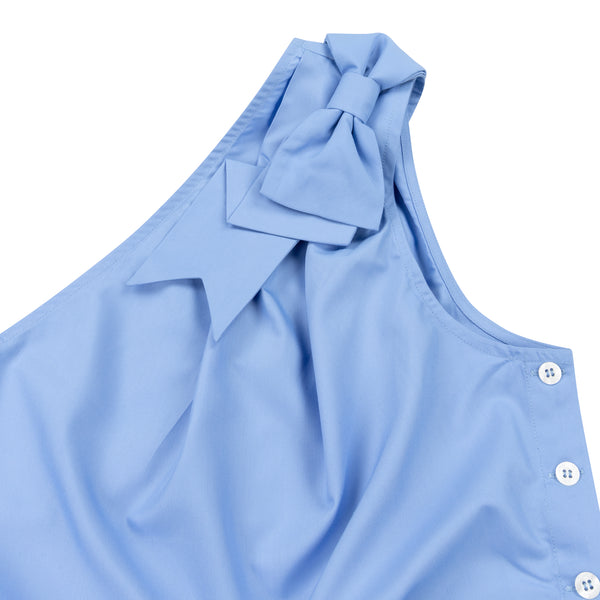 BLUE BOW TOP