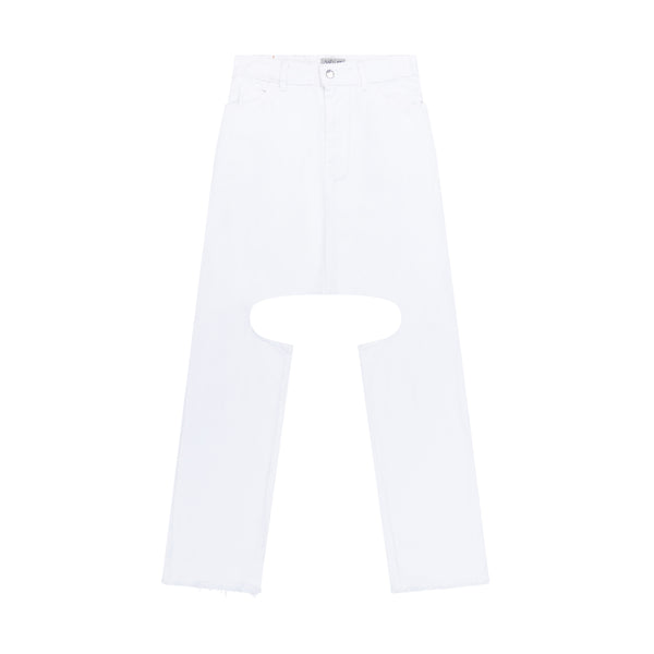 DENIM MARLEY JEANS-WHITE