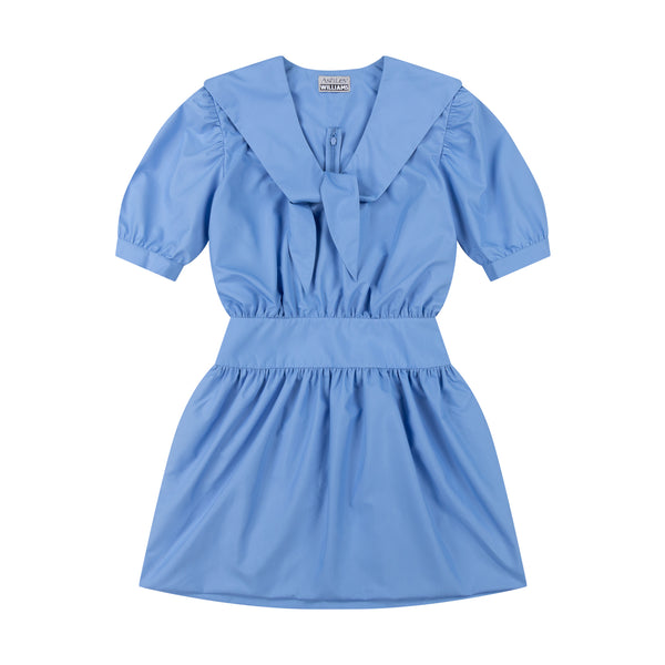 BLUE YUKI SHORT DRESS