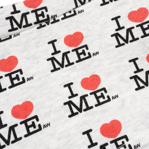 GREY I HEART ME SERENA SHORTS