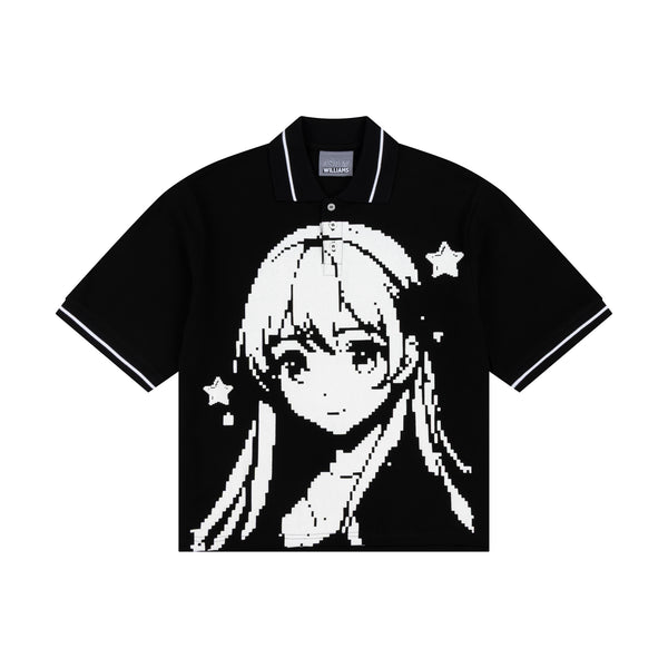 MANGA POLO SHIRT