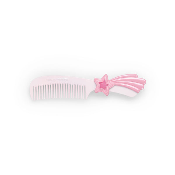 PINK SHOOTING STAR COMB HAIR CLIP