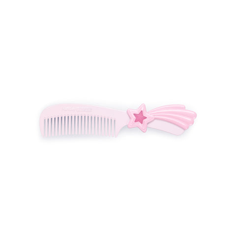 PINK SHOOTING STAR COMB BROOCH