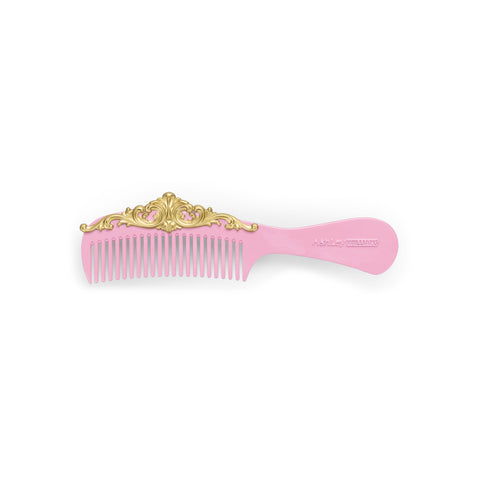 PINK FILIGREE COMB HAIR CLIP
