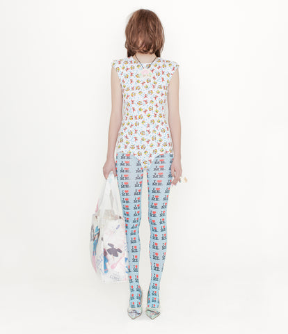 I HEART ME  TIGHTS -  BLUE
