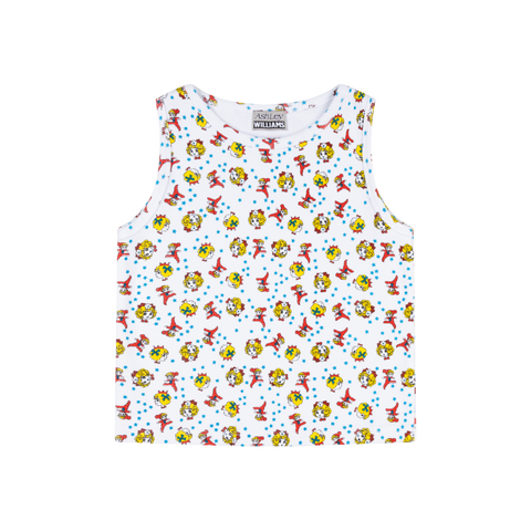THERMAL VEST GIRL BABY  - WHITE