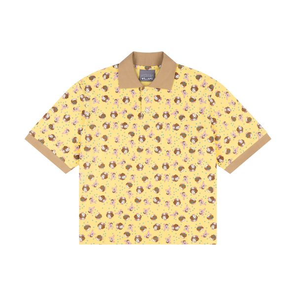 GIRL BABY POLO SHIRT - YELLOW