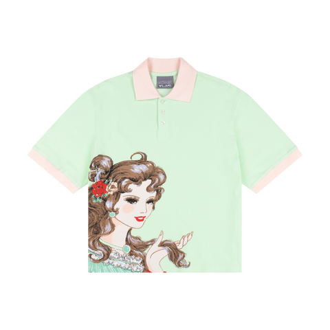 LADY POLO SHIRT  - GREEN