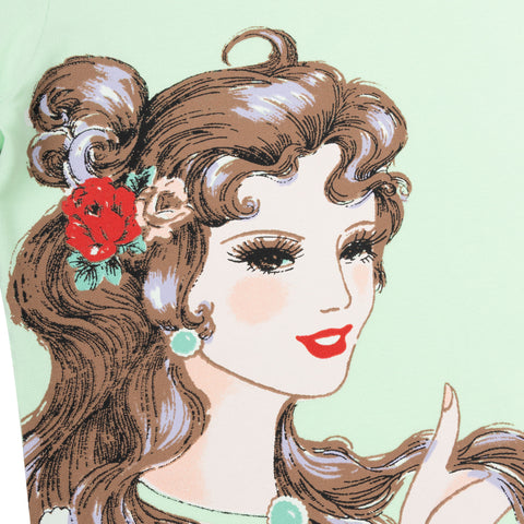 LADY POLO SHIRT  - GREEN
