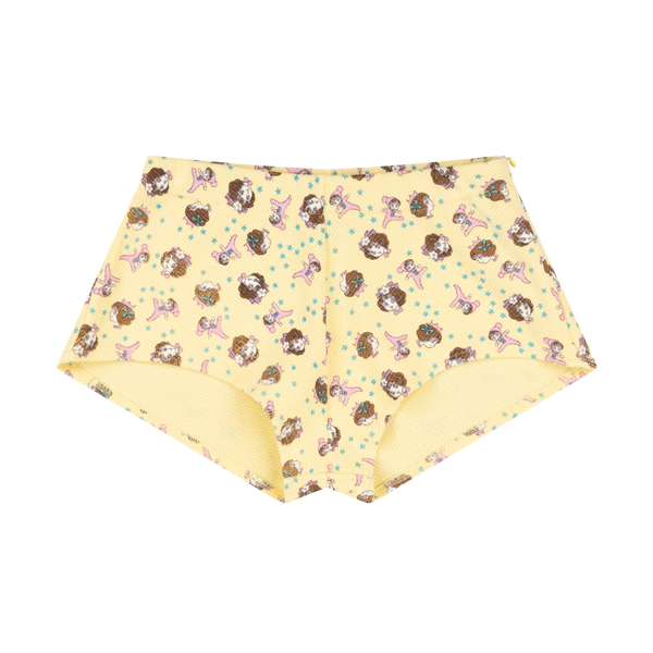SERENA SHORTS GIRL BABY - YELLOW