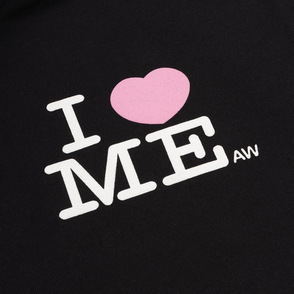 MALTESE BUTTERFLY HOODIE - BLACK