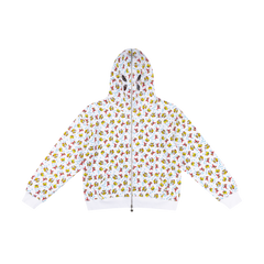 GIRL BABY BUTTERFLY HOODIE - WHITE – Ashley Williams