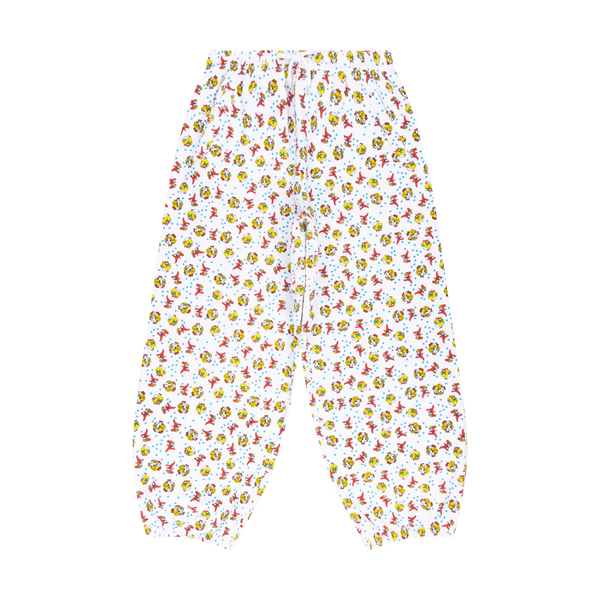 GIRL BABY JOGGERS - WHITE