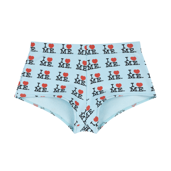 I HEART ME SERENA SHORTS - BLUE