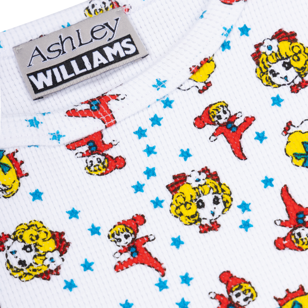 THERMAL VEST GIRL BABY  - WHITE