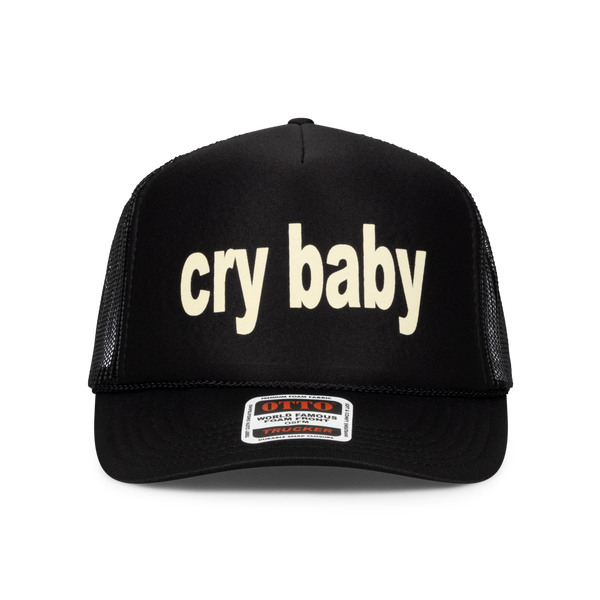 CRY BABY CAP - BLACK