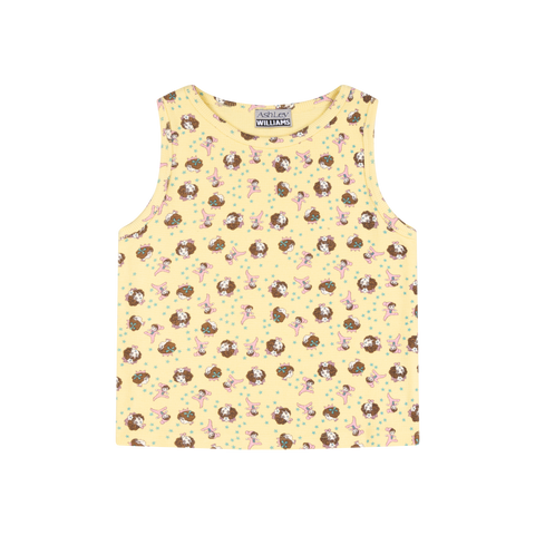 THERMAL VEST GIRL BABY  - YELLOW