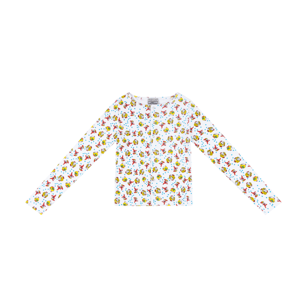 THERMAL TOP GIRL BABY - WHITE