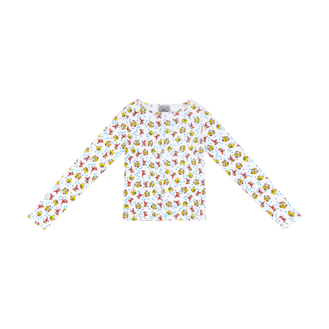 THERMAL TOP GIRL BABY - WHITE