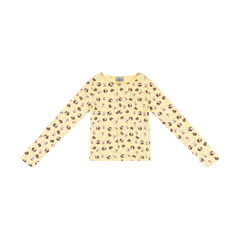 THERMAL TOP GIRL BABY - YELLOW – Ashley Williams