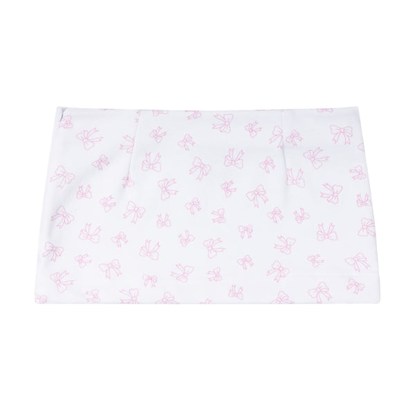 BOW MINI SKIRT