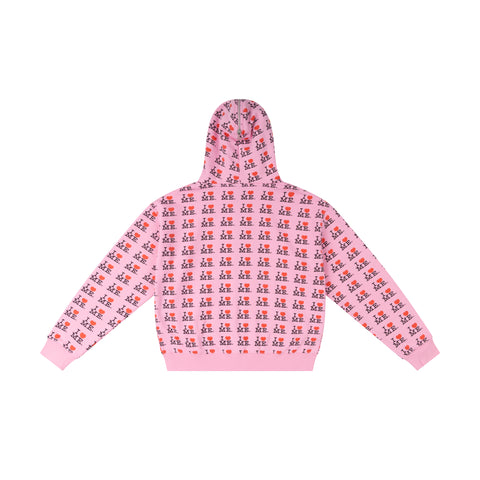 PINK I HEART ME BUTTERFLY HOODIE