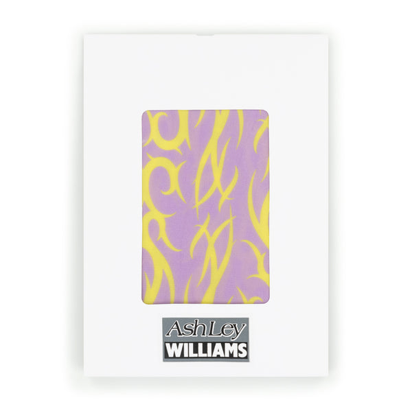 LILAC AND YELLOW TATTOO TIGHTS