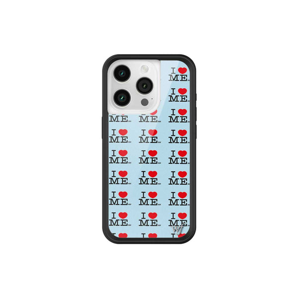 BLUE I HEART ME ASHLEY WILLIAMS X WILDFLOWER PHONE CASE