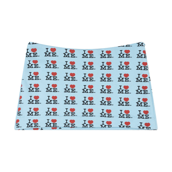 I HEART ME  MINI SKIRT - BLUE